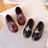 Boys' Fashionable Soft-Soled Leather Shoes - 2024 Spring/Autumn British Style