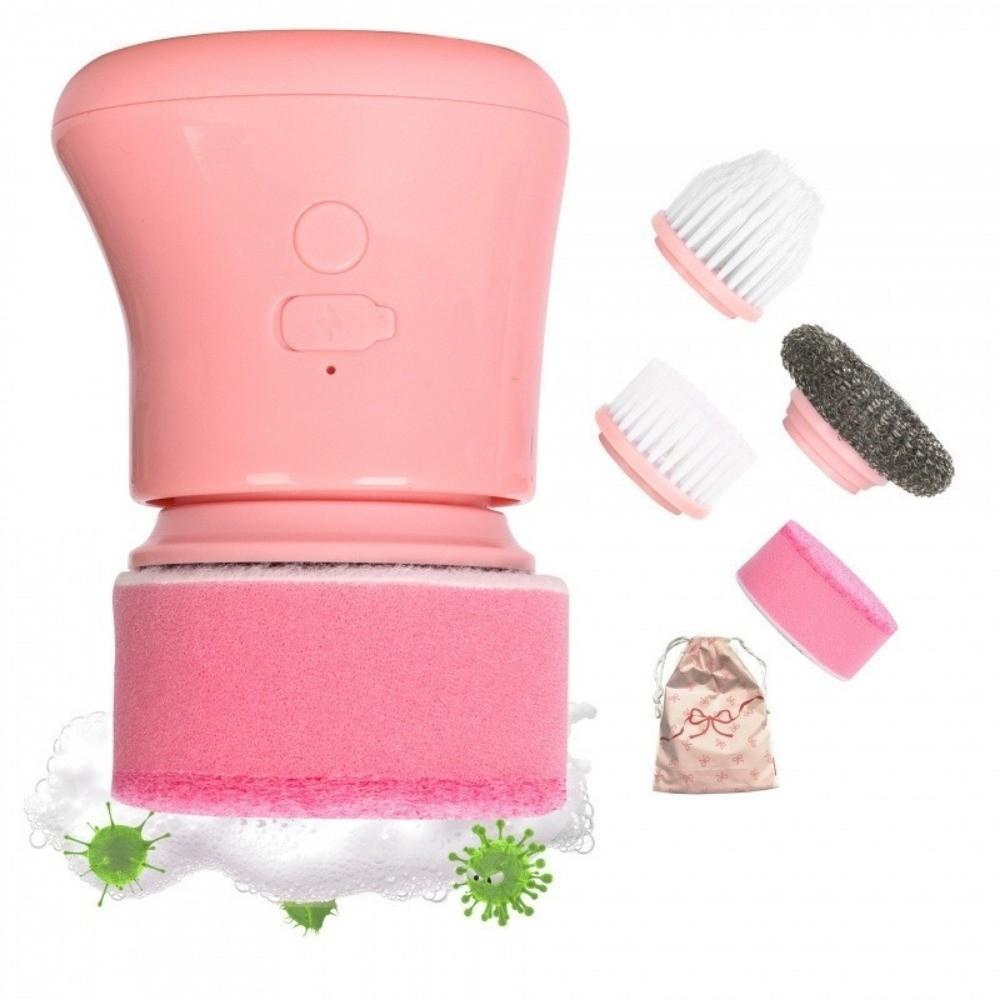 Wireless Electric Spin Scrubber Rechargeable Scrubber Rust Removing Washer Dishwashing