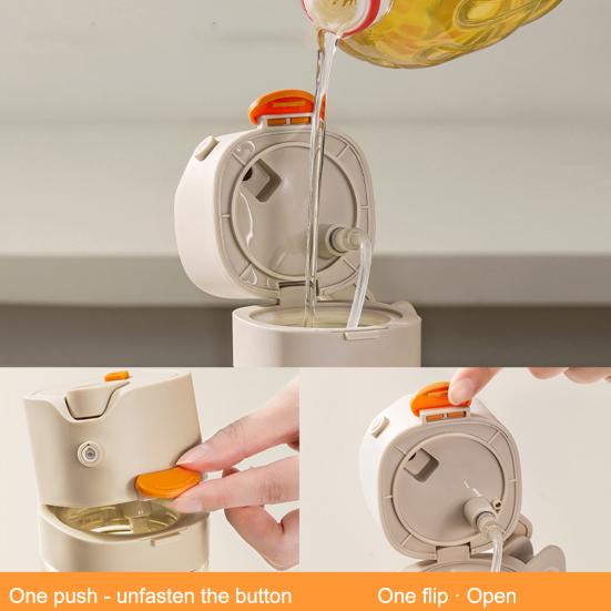 Oil Spray Bottle Dispenser, 2-in-1 Glass Material Kitchen Cooking Oil Sprayer, Refillable Cooking Spray Bottle with Tipper, Food Grade Spray
