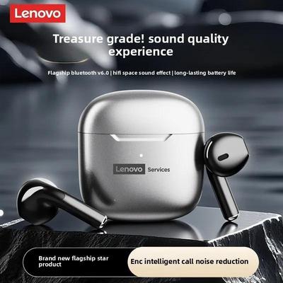 Originální bezdrátová sluchátka Lenovo LE201 Bluetooth 6.0 Sluchátka do uší ENC Potlačení hluku při hovoru Ultra nízká latence Prostorový zvuk Sluchátka