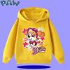PAW Patrol 2026 New Kids Hooded Sweatshirt for Boys, Girls' Casual Shirt with Cartoon Print