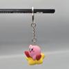 Anime Super Cute Kawaii Kirby Figures Keychain Toy Portable Pendant Handmade Room Decoration Popular Birthday Gifts
