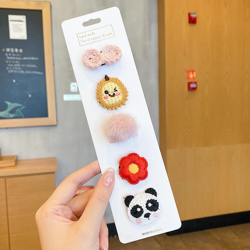 Adorable No-Damage Hair Clips for Baby Girls