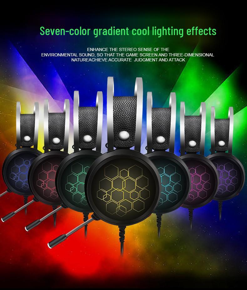 Tuning Master X1 Wired 7.1 Gaming Headset with RGB Lighting