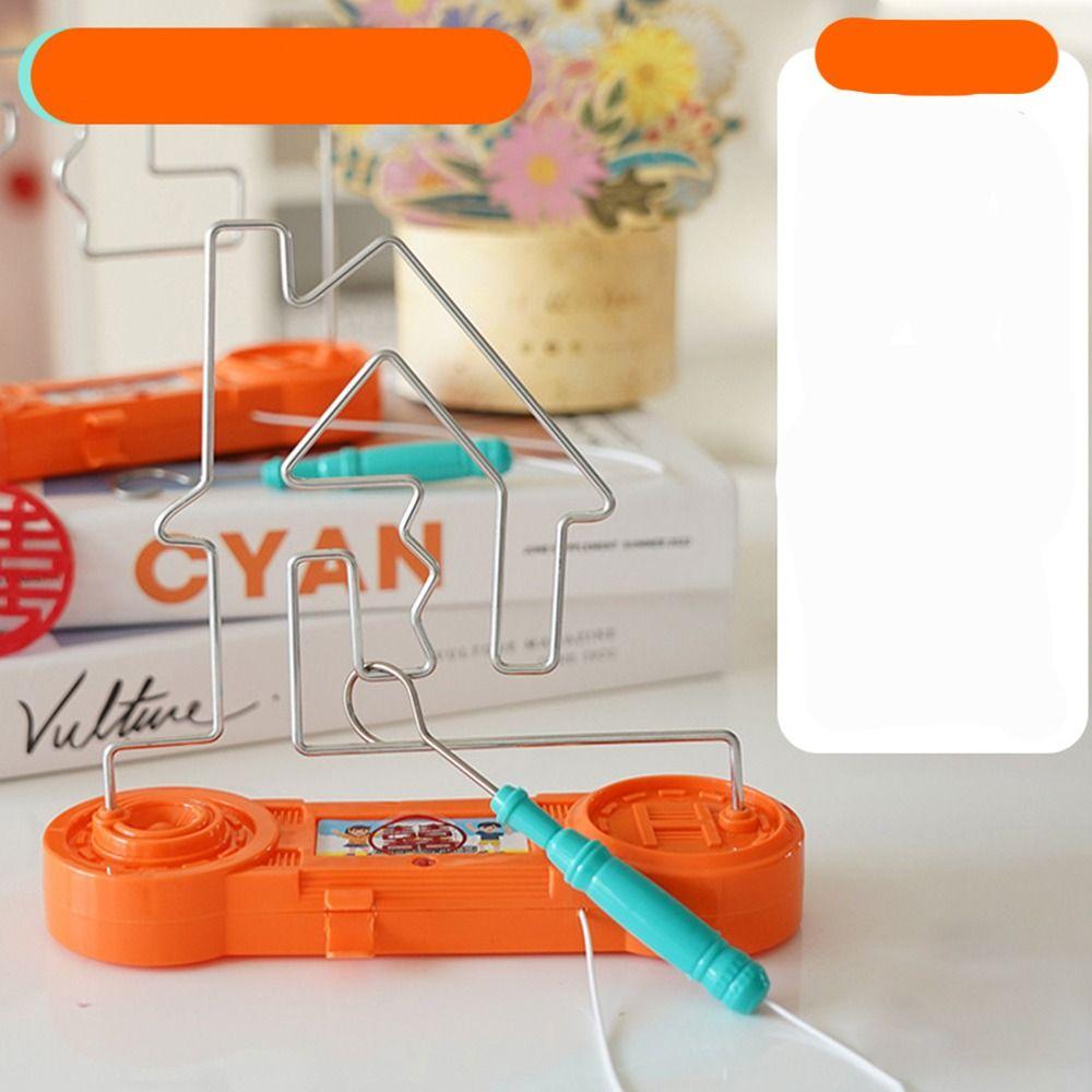 Electrically Charged Electric Touch Maze Concentration Exercises Maze Wire Board Children Gift