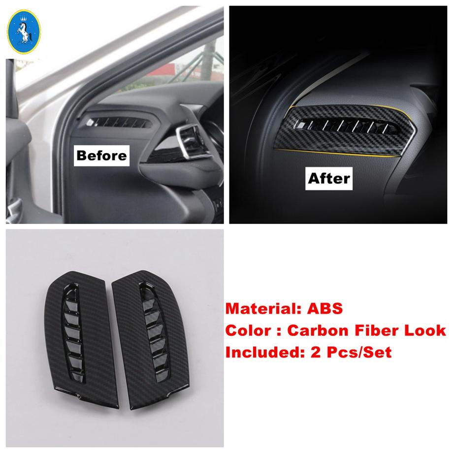 

Rearview Mirror / Steering Wheel / Gear Shift Head Cover Kit Trim Fit For Toyota Camry 2018 - Carbon Fiber Car Accessories Model F