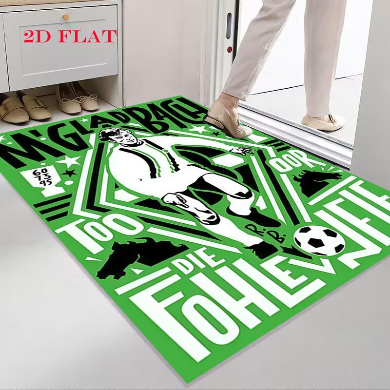 Borussia Carpet Rug for Living Room Bedroom Home Sofa Decoration,Kids Play Nonslip Floor Mat