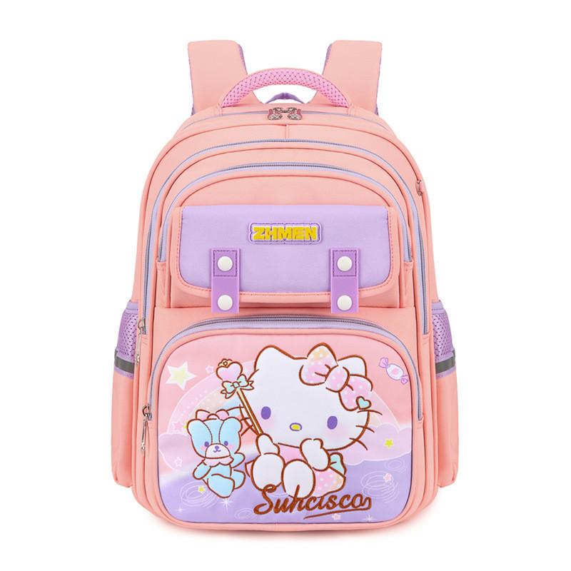 Adorable Oxford Cloth Kids Backpack Large Capacity School Bag For Grades 1-6