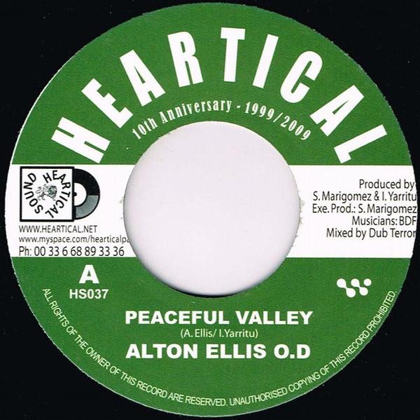 

7inch Record ALTON ELLIS - Peaceful Valley HS037 Heartical 2009 France Reggae, Ska & Dub Used