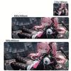 Cute Anime Girl Mouse Pad Pink Mousepad Big Kawaii Mouse Mat Computer Large Play Rubber Rug Girls Desk Mat Girls Beautiful