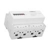 Electric Meter Din Rail 3 Phase 4 Wire KWh Energy Electricity Power Consumption Wattmeter 230V 400V