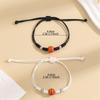 Yunjin hot-selling wax thread woven basketball bracelet team fan party gift bracelet spot