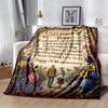 Princess 50th Birthday Celebration Blanket Soft Warm Cozy Suitable for Chair Seaside Livingroom for All Occasions Stylish Decor