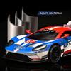 1:24 Ford GT LM GTE Alloy Sports Car Model Diecasts Metal Track Racing Car Vehicles Model Simulation Sound and Light Collection