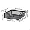 Under Shelf Storage Basket Clothing Sorting Rack Sturdy Multiuse Underwear Box for Home