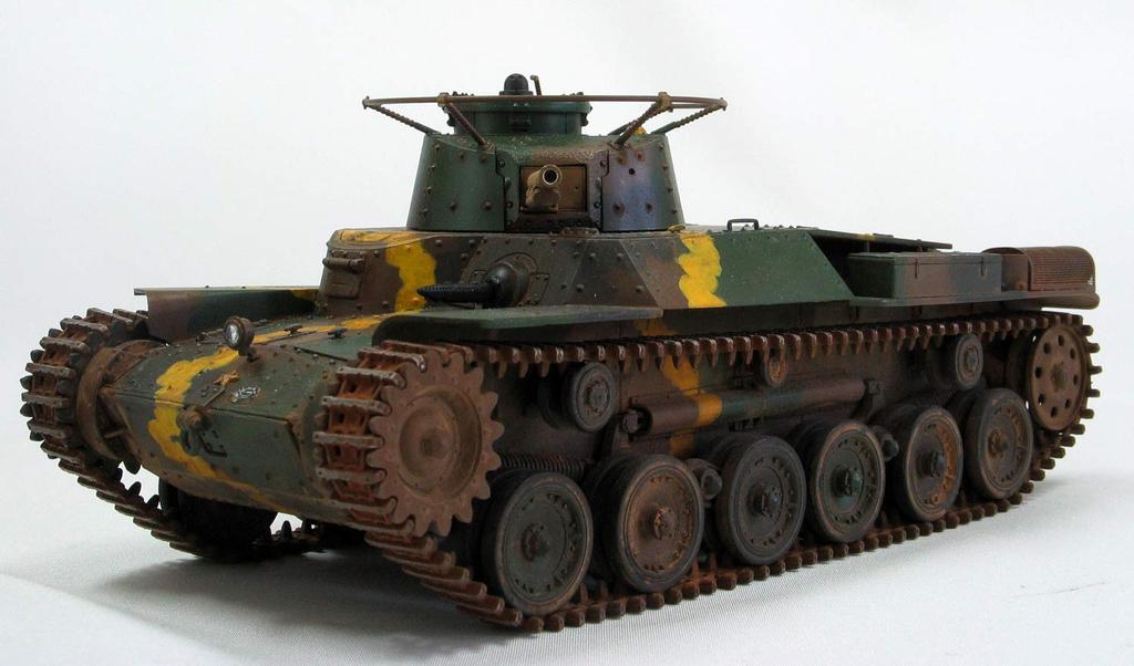 Fine Molds Military Series Imperial Japanese Army Type 97 Medium Tank Increased Armor Type Plastic Model FM27 1/35 Chi-Ha