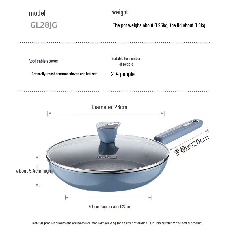 COOKER KING Guli Non-stick Frying Pan
