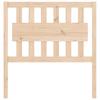 Headboard 95.5 X 4 X 100 Cm Solid Pine Wood