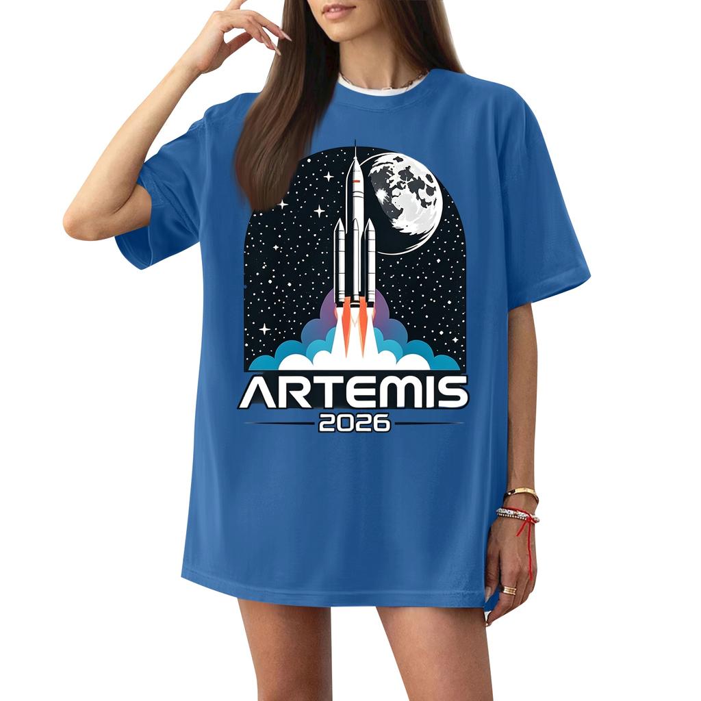 Women's Casual Letter Print Short-sleeved Top T-shirt