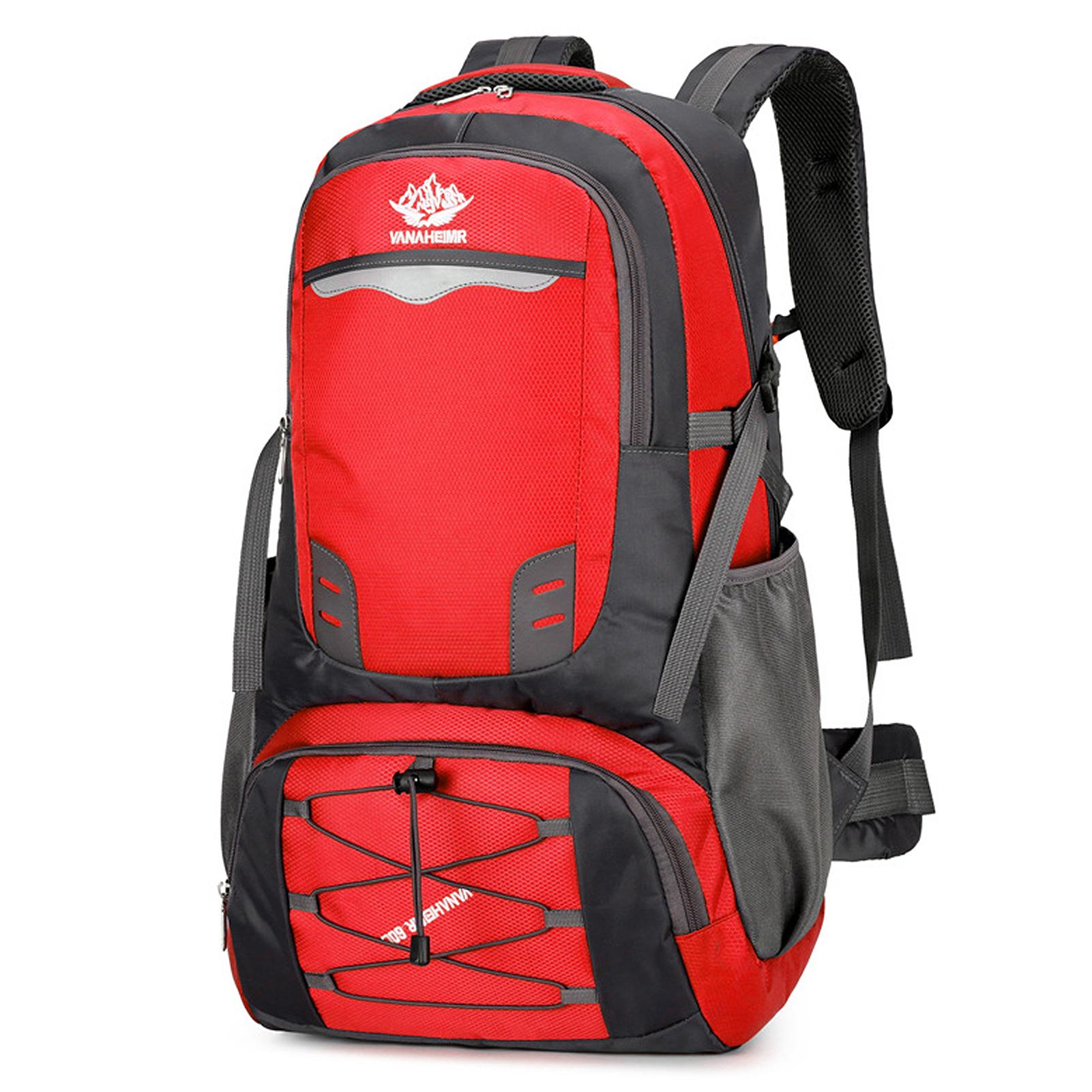 

Рюкзак для походів. Водонепроникний рюкзак для походів для чоловіків і жінок червоний