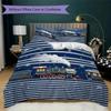 Golden  Decorations Pattern Bedding uilt Set uilt Cover Pillowcase Home Decoration Birthday Gift (1 * duvet cover + 2 * pillowcase without core)_XIA