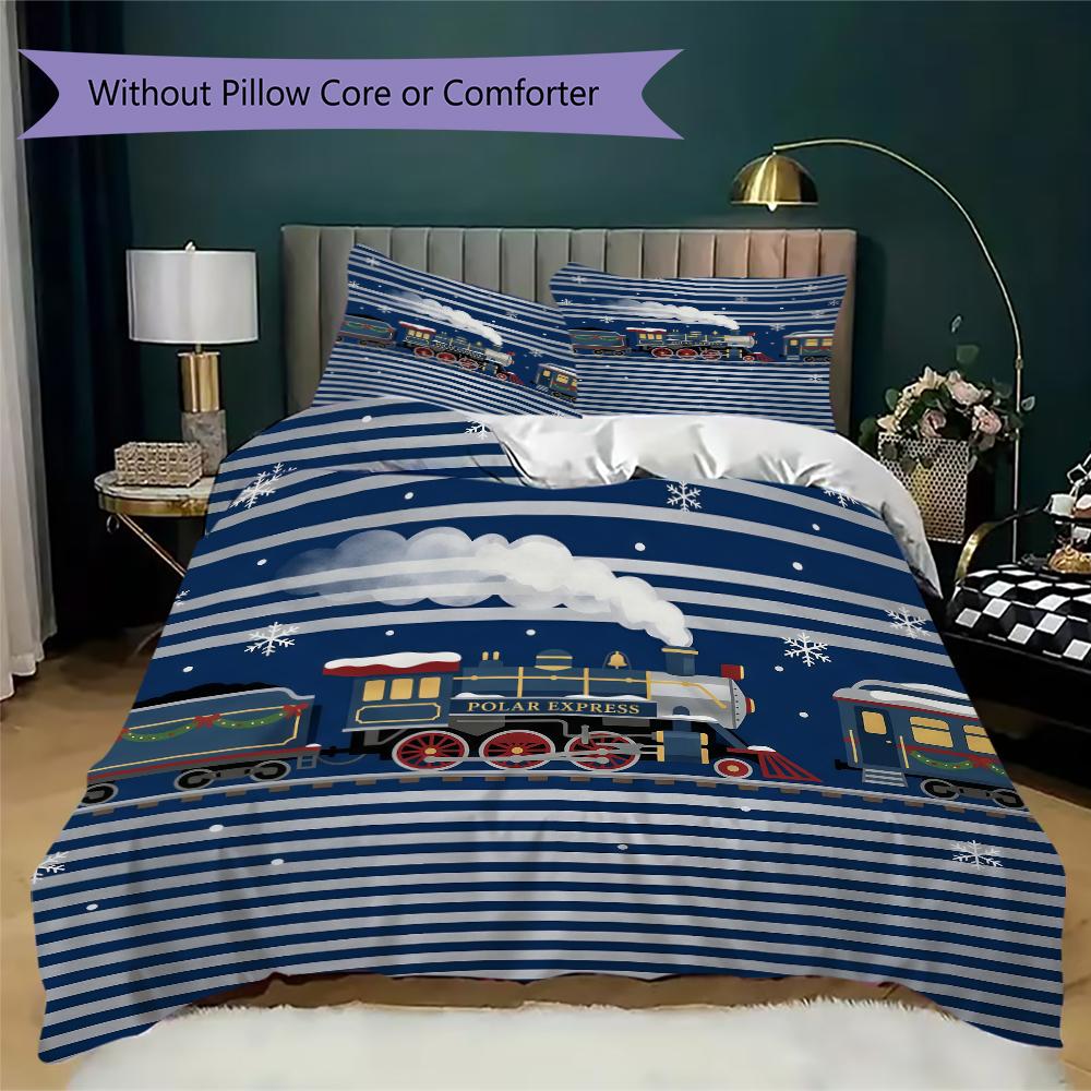 Golden Decorations Pattern Bedding uilt Set uilt Cover Pillowcase Home Decoration Birthday Gift (1 * duvet cover + 2 * pillowcase without core)_XIA