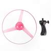 Illuminated Flying Disk with 3 LED Lights - Luminous UFO Saucer Toy for Kids