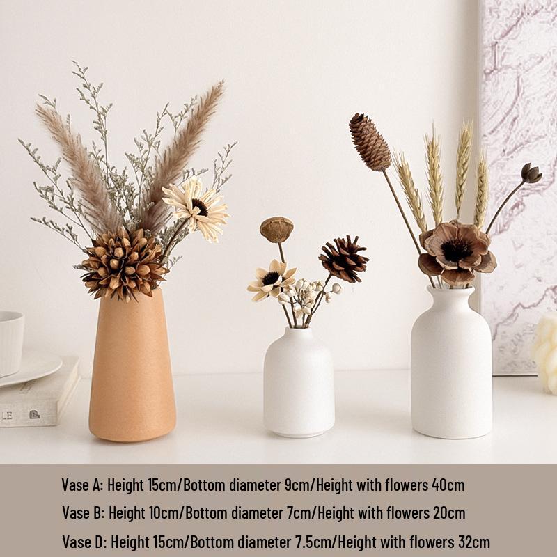 Rustikale Holz-Wohndekoration: TV-Schrank, Weinregal für den Eingangsbereich, Tischdekorationen für das Esszimmer, Akzente aus Trockenblumen