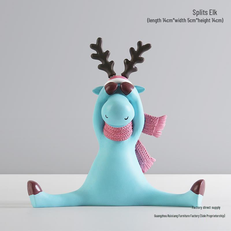 Stylish Decorative Ornaments: Creative Craft Flower Stand for Living Room TV Cabinet Display