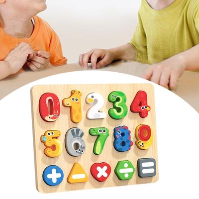 Holzpuzzle für Kinder, Feinmotorik, Vorschule, Pädagogisch, für 1 2 3 Jahre alte Jungen Mädchen, Kinder, Weihnachtsgeschenke