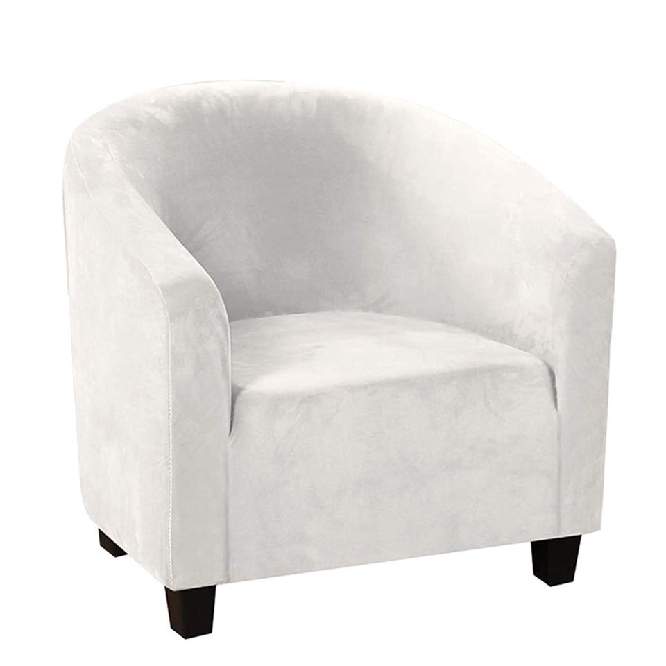 Club Chair Cover Stretch Armchair Slipcover Bar Living Room Tub Protector Cover