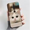 Custodia Per Nokia 6.1 6.1 Plus Custodia Antiurto Estetica Moda Cartone Animato Gatto Carino Nera Gomma Silicone Morbida Cover Bumper Alloggiamento