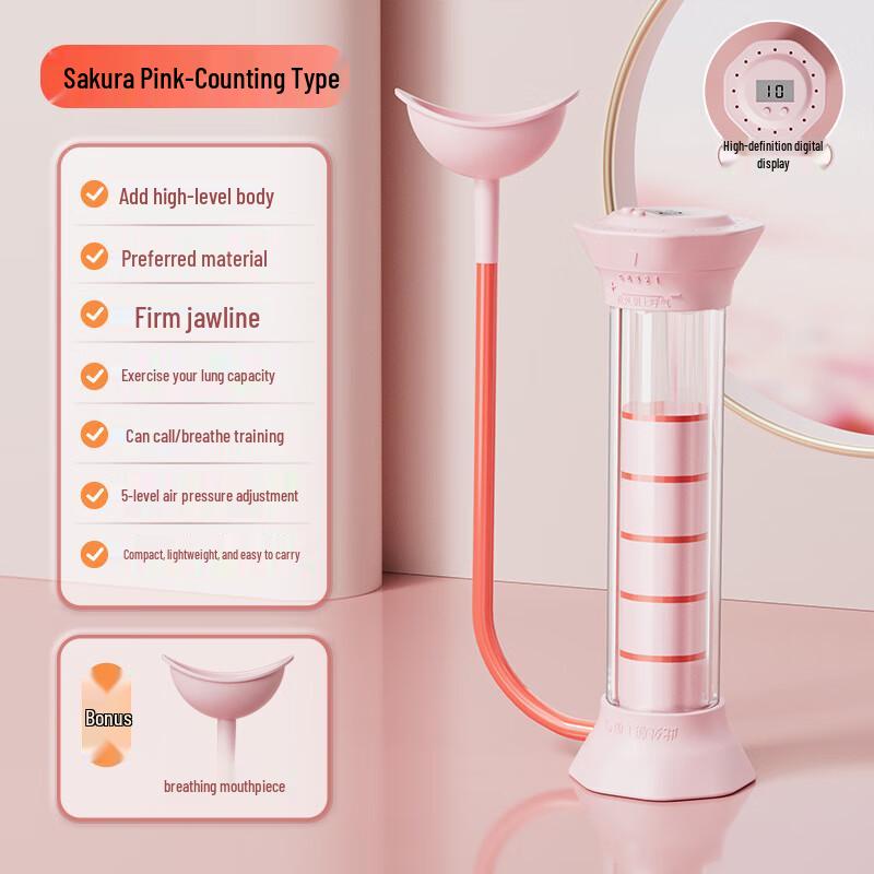 WEZHO Portable Breathing Trainer with Counter