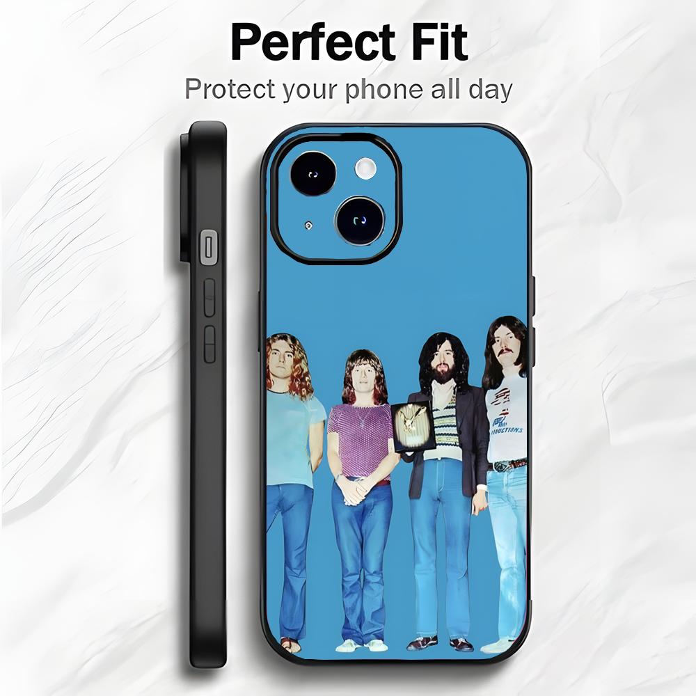 Rock Iconic British Band L-Led Zeppelin Phone Case Phone Case Soft Packaging Lightweight For iPhone17 16 15 14 13ProMax