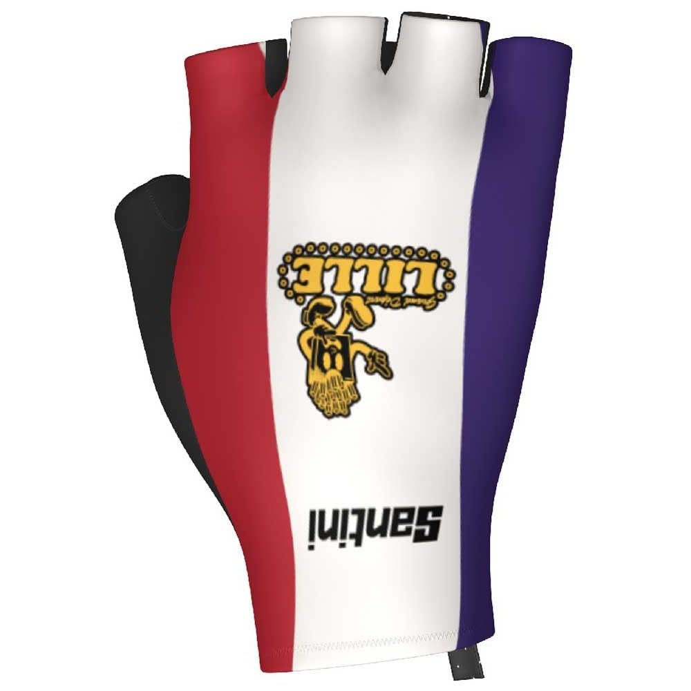 Santini Cycling Gloves for the Tour De France 2025 TDF Grand Depart Lille - Gloves, Size M