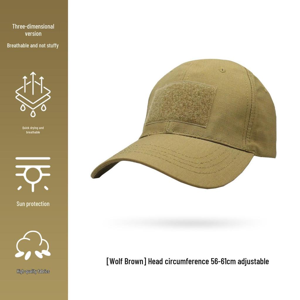 Outdoor Camouflage Tactical Baseball Cap - Sun Protection & Windproof for Mountaineering