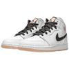 Air Jordan 1 Mid GS White Arctic Orange Kids Sneakers Anthracite 554725-180
