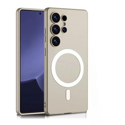 Magnetické pouzdro pro bezdrátové nabíjení Galaxy S25 Ultra pro Samsung Galaxy S25 Ultra, nárazuvzdorné, pevné ochranné pouzdro