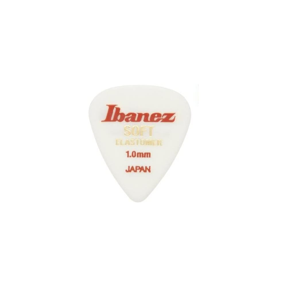 [Set of 20] Ibanez EL14ST10 SOFT 1.0mm STANDARD Guitar Picks (New Elastomer Material)