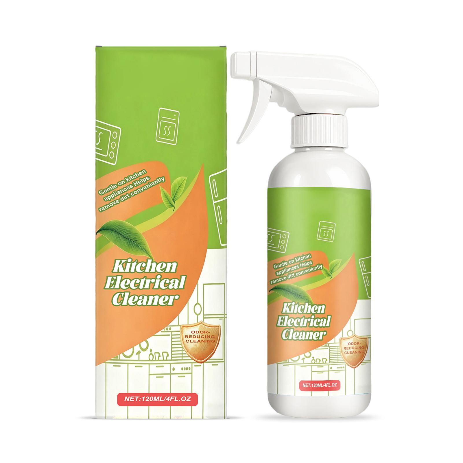 

All-Purpose Appliance Cleaner Removes Tough Stains Grime Mold from Refrigerator Seals Tile Oven Dishwasher for Home Cleaning 120ml per box