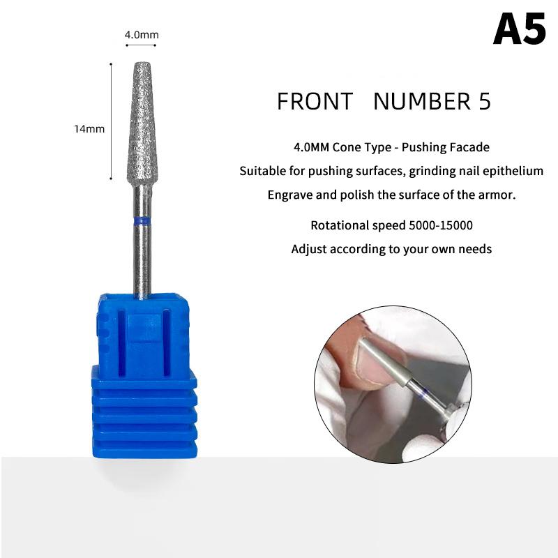 

Nail Drill Bits Milling Cutter For Electric Nail Drill Remove Dead Skin Manicure Machine Nail File Accessories