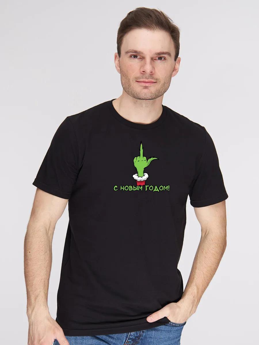 Funny Christmas print T-shirt 4XL