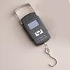 1Pc Black 50Kg Portable Electronic Portable Luggage Scale Lcd Digital Display Screen Express Delivery Scale Hook Mini Scale