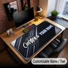 Large Mouse Pad Chelsea FC Print Custom Name Text Desk Mat for Office Gaming