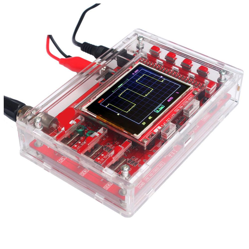 

Stm32 Fully Assembled Digital Oscilloscope With Clear Acrylic Case Short-circuit Open-circuit Detection E-learning Kit Compatible For Dso138 DSO138 #1