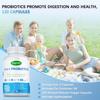 Compound probiotic capsules, fruit and vegetable supplements, for intestinal relief, digestive aid, suitable for adults.