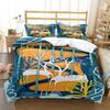 Forest Deer Digital Print Polyester Bedding Sets Child Kids Covers Boys Duvet Cover Set For Teens Bedding Set