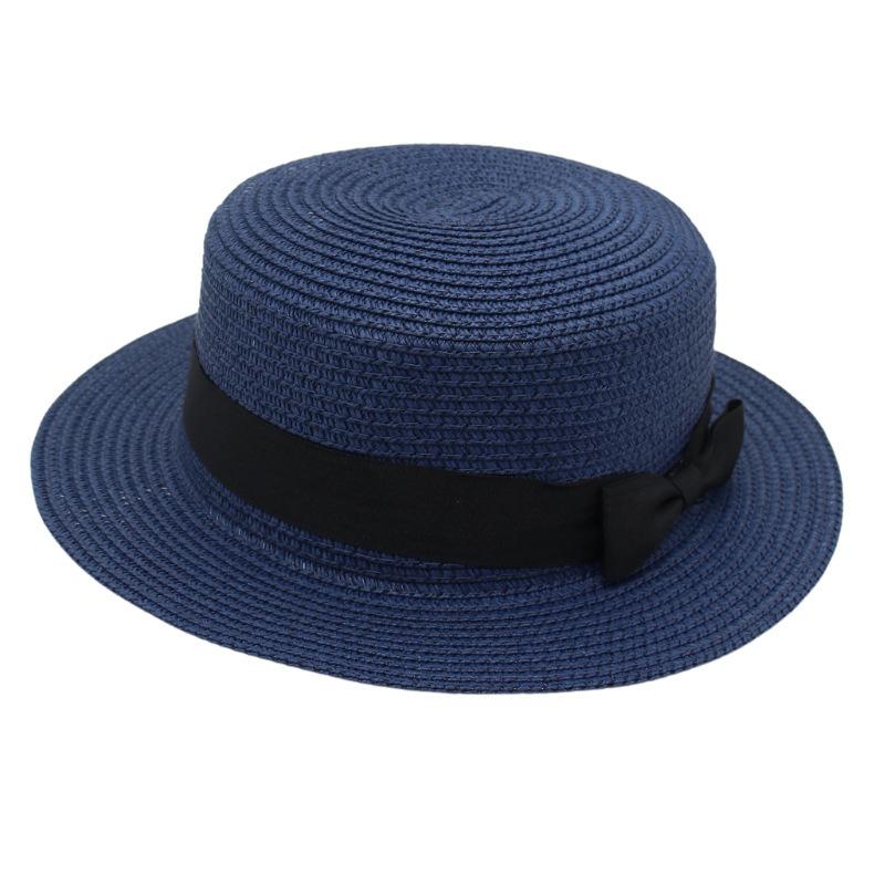 Sweet Straw Hat Cloth With Sun Hat Fairy Wind Bucket Hat Flat Top Cool Hat Panama Hat Cute