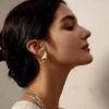 European & American Teardrop Stud Earrings: Fresh, Elegant, and Versatile Style
