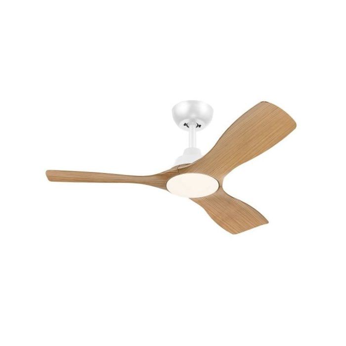Philips Ventilador De Techo Con Luz LED Mando a Distancia 106cm 220V IP20 Blanco/Madera